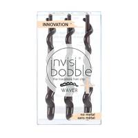 Invisibobble Waver Plus Pretty Dark - Заколка для волос с подвесом (коричневый) 3 шт