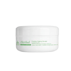 Hempz Herbal Flexible Styling Sculpt - Паста растительная моделирующая пластичной фиксации "Здоровые волосы" 75гр