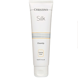 Christina Silk Clean Up Cream - Нежный крем для очищения кожи 120 мл