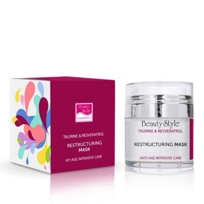 Beauty Style Taurine and Resveratrol Anti Age Plus Restructuring Mask - Реструктурирующая маска 50 мл