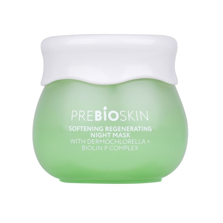 Beauty Style Prebioskin Softening Regenerating Night Mask - Смягчающая регенерирующая ночная маска с комплексом дермохлорелла + биолин 50 г