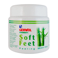 Gehwol Fusskraft Scrub Soft Feet - Пилинг "Бамбук и жожоба" 500 мл