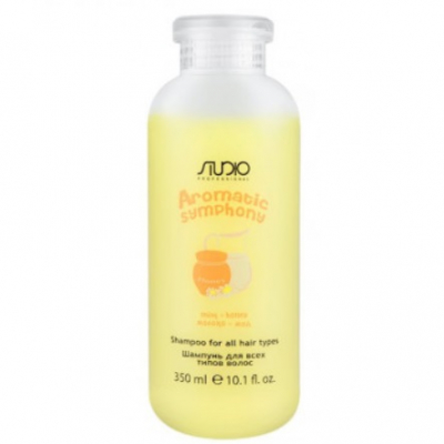 Kapous Studio Professional Aromatic Symphony Shampoo - Шампунь для всех типов волос «молоко и мед» 350 мл