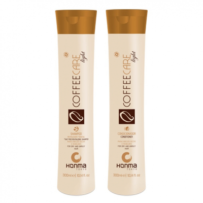 Honma Tokyo Coffee Care Light - Набор для домашнего ухода за сухими волосами (шампунь 1000 мл, кондиционер 1000 мл)