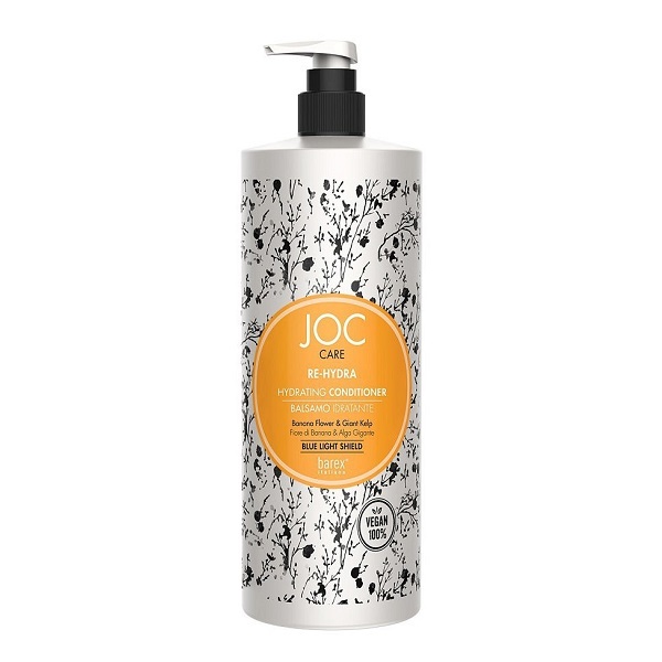 Barex Joc Care Re-Hydra Conditioner - Увлажняющий кондиционер с цветком банана и гигантской водорослью 1000 мл