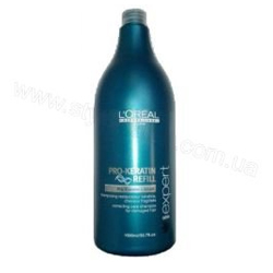 L'Oreal Professionnel Expert Pro-Keratin Refill Shampoo - Восстанавливающий и укрепляющий шампунь для поврежденных волос 1500 мл