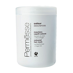 Barex Permesse Сoloured Hair Mask with Lychee Extract and Argan Oil - Маска для окрашенных волос с экстрактом личи и маслом Арганы 1000 мл
