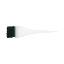 Dewal T-1151 - Кисть для окрашивания, белая, с черной прямой щетиной, короткая, узкая 35мм
