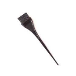 Dewal T-1152W - Кисть для окрашивания, черная, с черной волнистой щетиной, узкая 40мм
