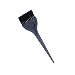 Dewal T-1158W - Кисть для окрашивания, черная, с черной волнистой щетиной, с крючком, широкая 55мм