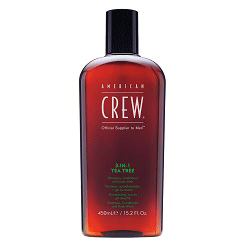 American Crew Classic 3-in-1 Tea Tree - Шампунь, кондиционер и гель для душа чайное дерево 450 мл