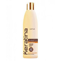 Kativa Keratina Shampoo - Кератиновый укрепляющий шампунь для всех типов волос 250 мл