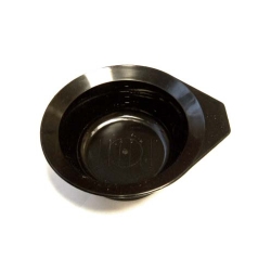 Dewal T-1201Ч - Чаша для краски,черная, с ручкой,с резинкой на дне 260 мл