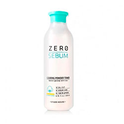 Etude House Zero Sebum Clearing Powder Toner - Тонер двухфазный для жирной кожи 200 мл