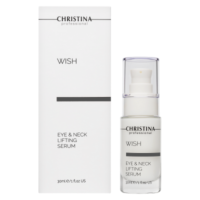 Christina Wish Eyes and Neck Lifting Serum - Омолаживающая сыворотка для кожи век и шеи 30 мл