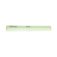 Dewal CO-6008-OLIVE - Расческа рабочая Olive комбинированная, узкая, зеленая 21,5 см
