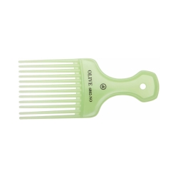 Dewal CO-6802-OLIVE - Гребень Olive моделирующий, антистатик, желтый 6,7 х 15,8 см