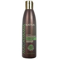 Kativa Macadamia Conditioner Salt and Sulfate Free - Интенсивно увлажняющий кондиционер для нормальных и поврежденных волос 250 мл