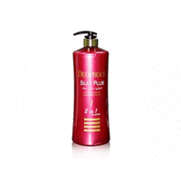 Deoproce Silky Plus Hair Clinic System 2 in 1 Shampoo & Rinse - Шампунь-бальзам 2 в 1 для окрашенных волос 1500 мл