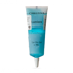 Christina Eye and Neck Bio Gel + HA - Lumiere - Гель для кожи век и шеи с комплексом дерма-витаминов и гиалуроновой кислотой 30 мл