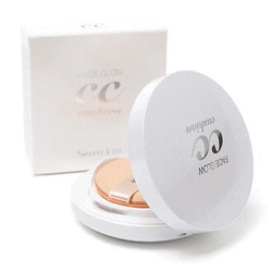 Secret Key Face Glow CC Cushion - Легкая и компактная пудра-крем 13 гр