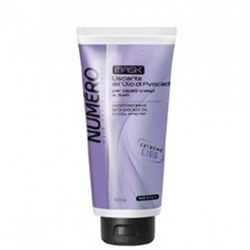 Brelil Numero Liss Smoothing Mask - Маска разглаживающая с маслом авокадо для пушистых и непослушных 300 мл