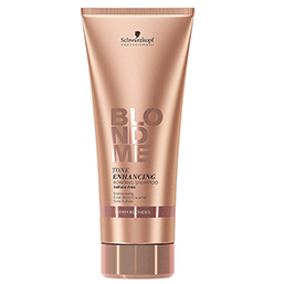 Schwarzkopf BlondMe Blonde Shampoo Rich Caramel - Шампунь для теплых оттенков  250 мл
