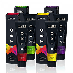 Estel Professional XTRO - Пигмент прямого действия для волос 7*60 мл