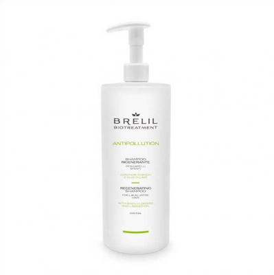 Brelil Biotreatment Antipollution Shampoo - Регенерирующий шампунь 1000 мл