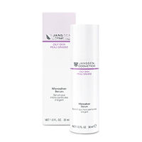 Janssen Cosmetics Oily Skin Microsilver Serum - Сыворотка с антибактериальным действием для жирной, воспаленной кожи 30 мл