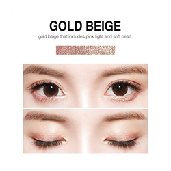 Secret Key Eye Twinkle Waterproof Gel Pencil Liner Gold Beige - Карандаш автоматический для глаз водостойкий тон 03
