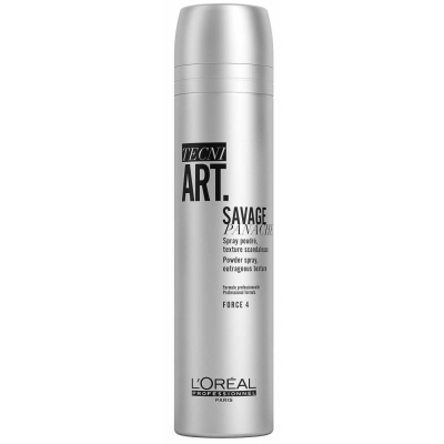 L'Oreal Professionnel TECNI.ART Savage Panache - Сухой спрей с пудровой текстурой (фиксация 4) 250 мл