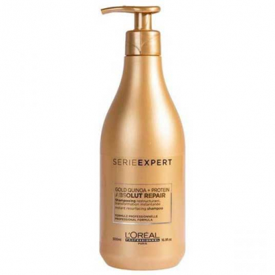 L'Oreal Professionnel Serie Expert Absolut Repair Gold Quinoa Shampoo - Шампунь для глубокого восстановления 500 мл