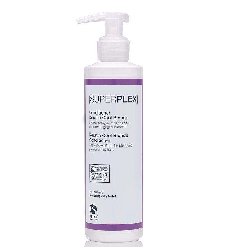 Barex Superplex Conditioner Keratin Cool Blonde - Кондиционер для придания холодного оттенка 200 мл