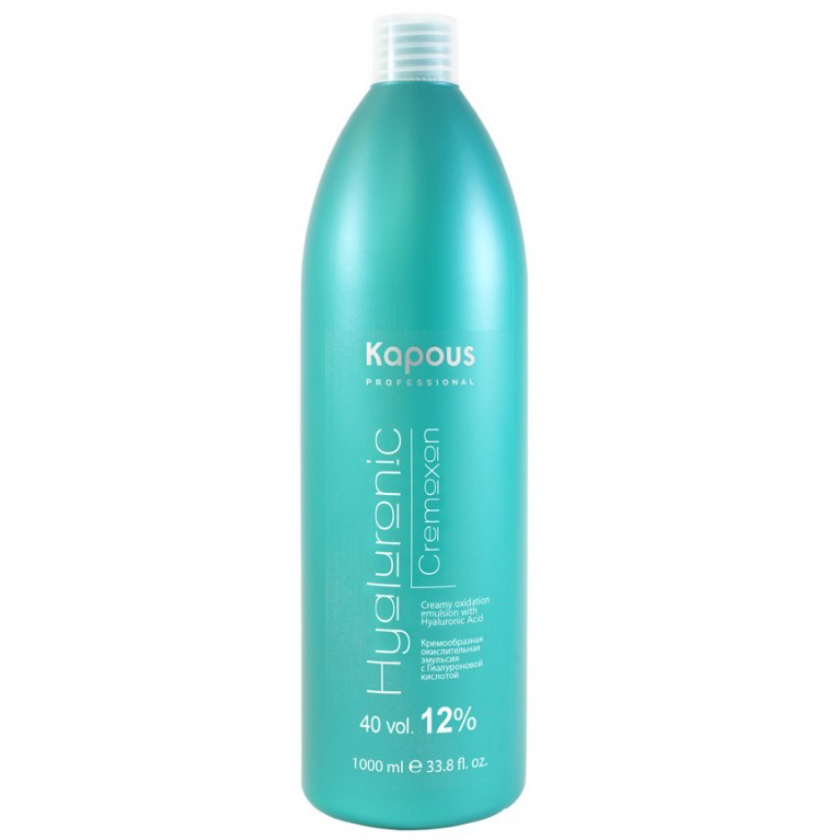 Kapous Hyaluronic Cremoxon - Кремообразная окислительная эмульсия с гиалуроновой кислотой 12% 1000 мл