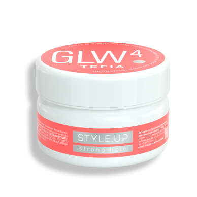 Tefia Style.Up Gloss Gel Wax Strong Hold - Глянцевый гель-воск сильной фиксации 75 мл