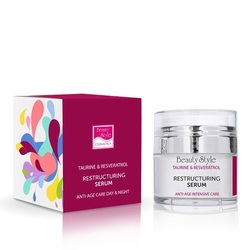 Beauty Style Taurine & Resveratrol Anti Age Plus Restructuring Serum - Реструктурирующая уплотняющая сыворотка 30 мл