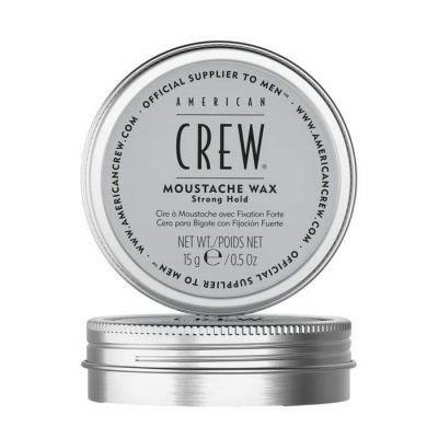 American Crew Moustache Wax - Стойкий воск для усов сильной фиксации для укладки и питания волос на лице 15 г