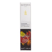 Sothys 2-in-1 Mask Exfoliant - Антиоксидантная скраб-маска "грейпфрут-юзу" 40 мл (тестер)
