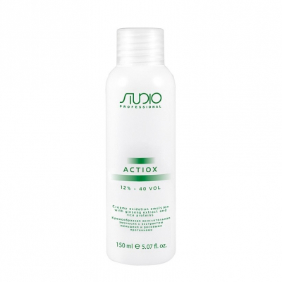 Kapous Studio Professional ActiOx - Кремообразная окислительная эмульсия с экстрактом женьшеня и рисовыми протеинами 12% 150 мл
