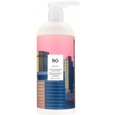 R+Co Dallas Biotin Thickening Conditioner NFR - Кондиционер с биотином для объема "даллас" 1000 мл