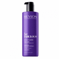 Revlon Be Fabulous Daily Care C.R.E.A.M Fine Hair Lightweight Shampoo - Очищающий шампунь для тонких волос 1000 мл  