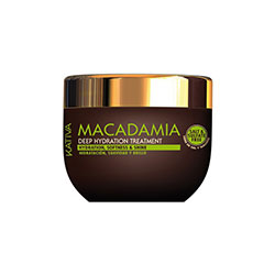Kativa Macadamia Mask Salt and Sulfate Free - Интенсивно увлажняющий уход для волос 500 мл