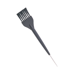 Dewal T-1097 - Кисть для окрашивания, черная, с черной прямой щетиной, с крючком узкая 40 мм