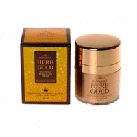 Deoproce Estheroce Herb Gold Whitening & Wrinkle Care Cream - Крем для лица омолаживающий 50 мл