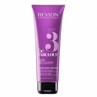Revlon Be Fabulous Hair Recovery Cuticle Sealer Shampoo - Очищающий шампунь, запечатывающий кутикулу шаг 3 250 мл    
