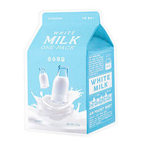 A'pieu White Milk One-Pack - Маска для лица тканевая  21 г