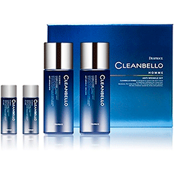 Deoproce Cleanbello Homme Anti-Wrinkle Set - Набор уходовый мужской антивозрастной (2*150 мл,2*30 мл)