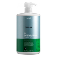 Lakme Teknia Extreme cleanse shampoo - шампунь для глубокого очищения волос 1000 мл