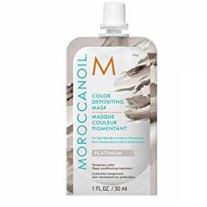 Moroccanoil Color Depositing Mask Platinum - Тонирующая маска (платина) 30 мл